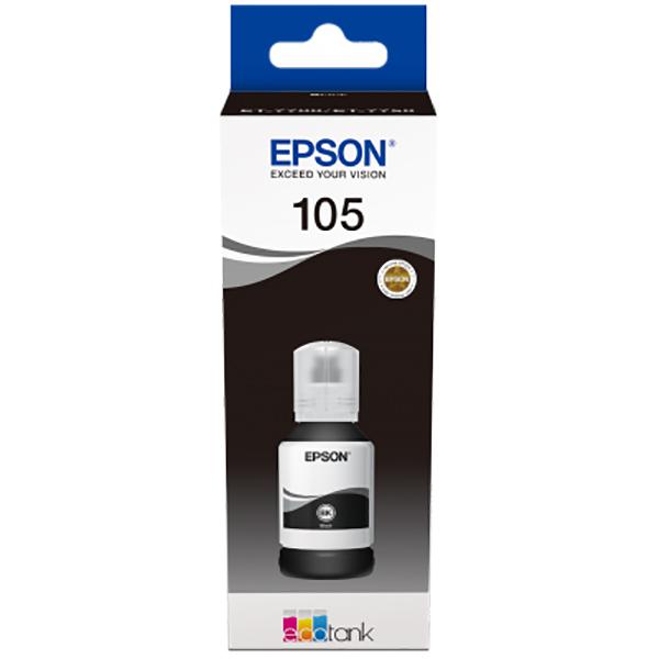 EPSON Cartus 105 EcoTank, Black, C13T00Q140