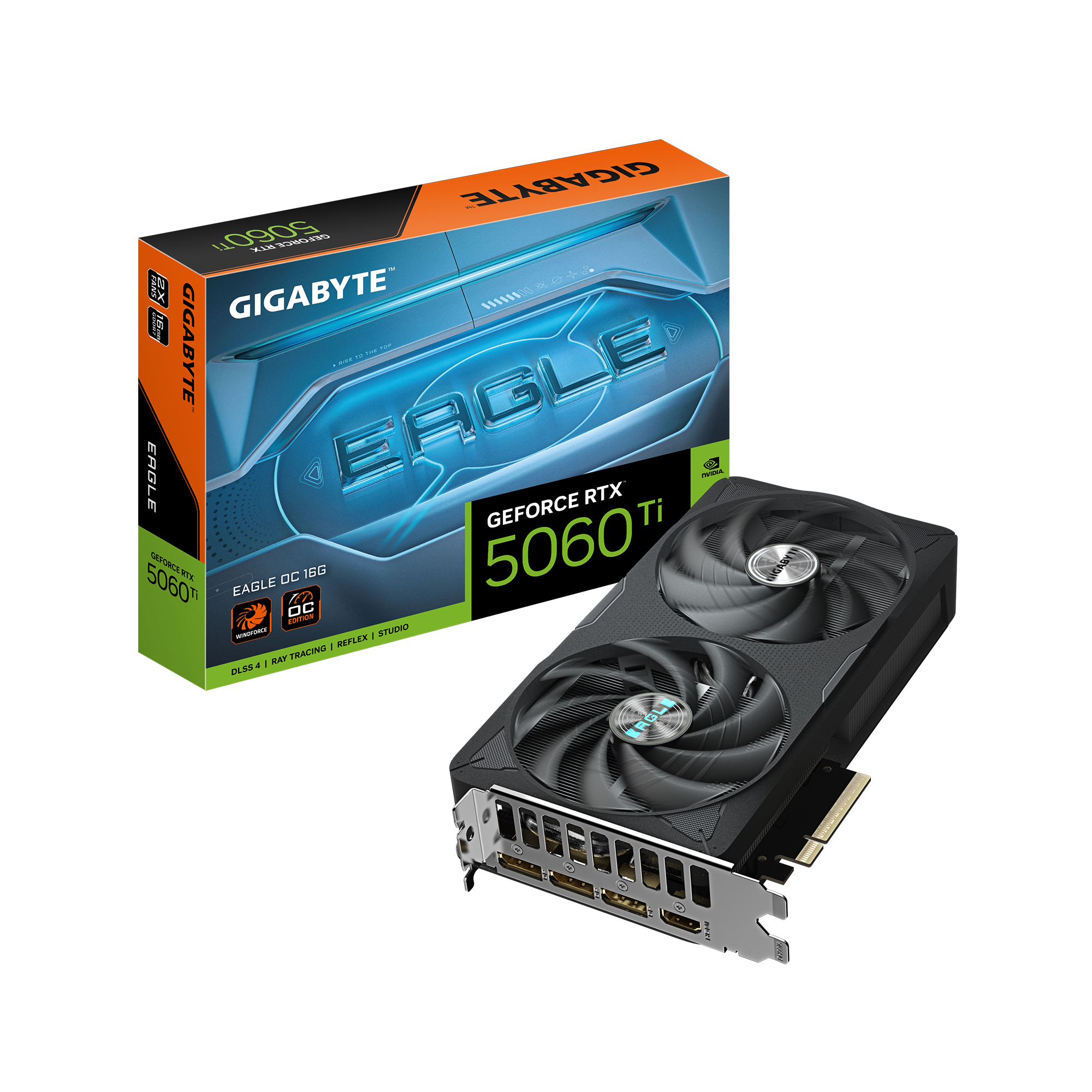 Gigabyte VGA RTX 5060 TI EAGLE OC 16GB, GV-N506TEAGLE OC-16GD