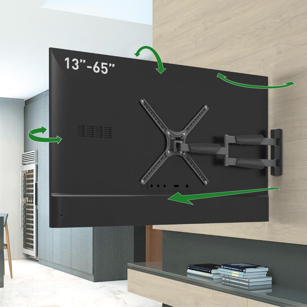 Barkan TV Wall Mount 13"- 65" Black, BM343XL - imagine 7