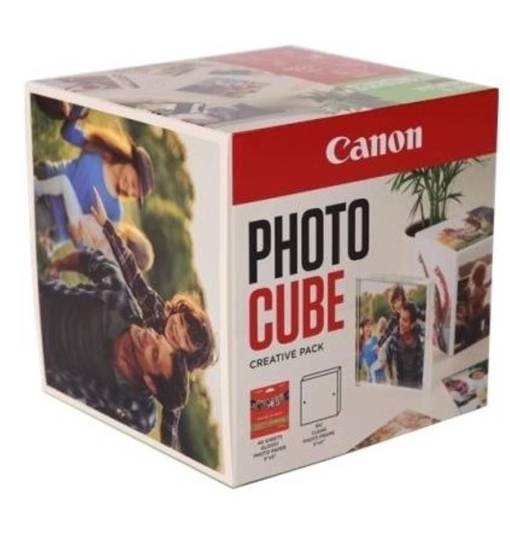 CANON PP-201 13x13CM PHOTO CUBE WH/OR, 40 coli, 1 x rama foto., 2311B077AA