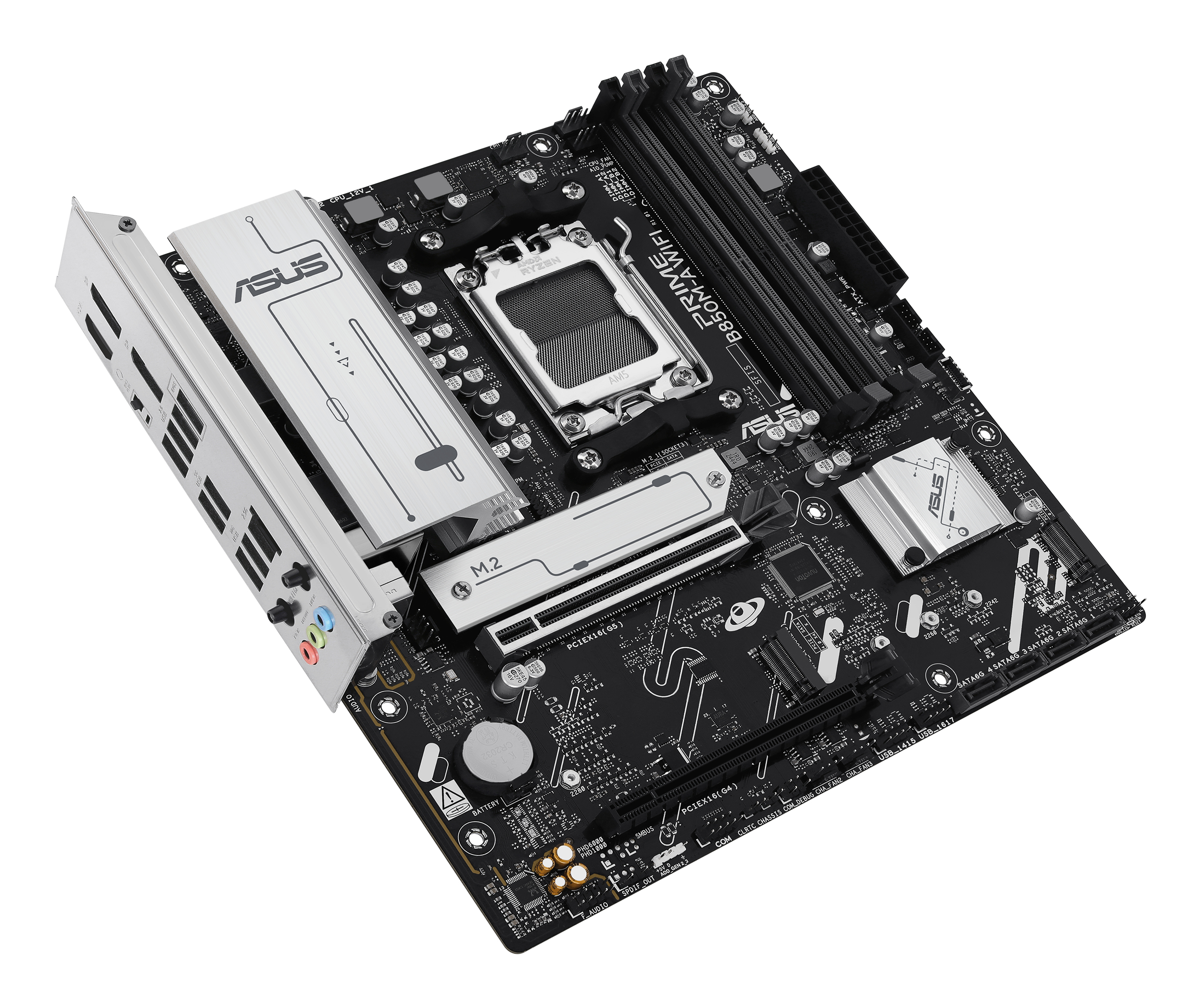 Asus MB AMD B850 SAM5 MATX/, PRIME B850M-A WIFI - imagine 7