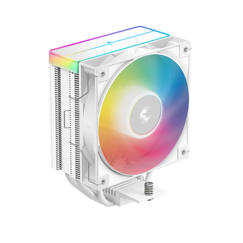 Deepcool COOLER AG400 Wh ARGB V2 skt. Intel si AMD, racire cu aer, vent. 120mm, R-AG400-WHAMMN-GJD