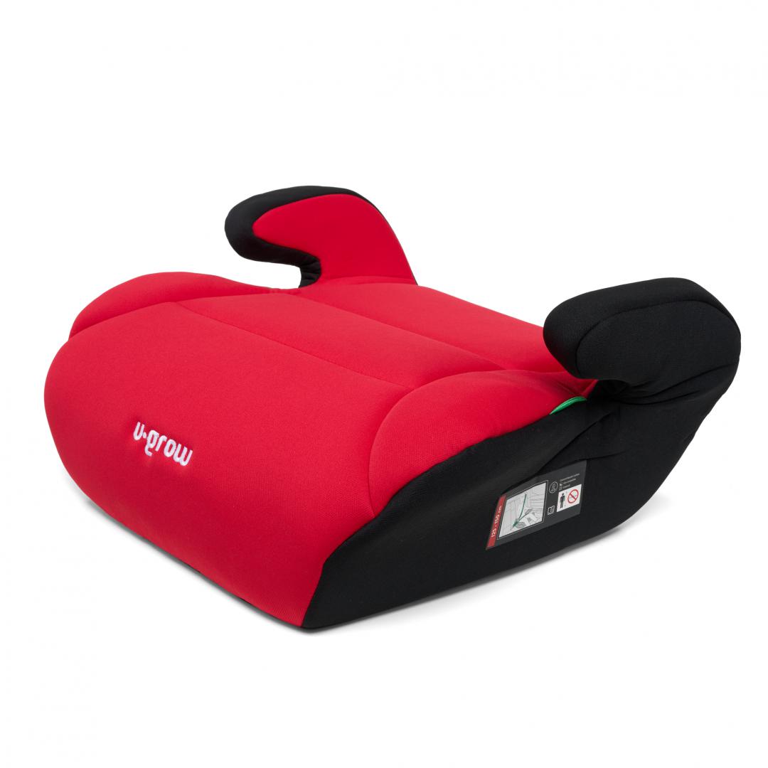 U-GROW Inaltator auto 125-150 cm, omologare R129, rosu/negru, UG-HB56-RED