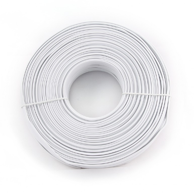 Gembird ROLA CABLU telefonic, 100m, Litat, 4 fire, flat, white, TC1000S-100M