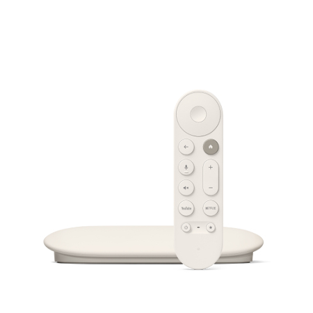 Google TV Streamer, 4K, Bluetooth, Wi-Fi, Android TV, 32 GB, Telecomanda comenzi vocale, GA05662-DE