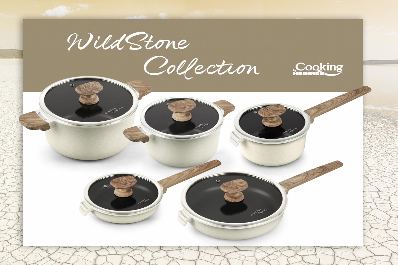 HEINNER CRATITA ALUMINIU+CAPAC 20x9.5CM,2.5 L, WILD STONE, COOKING BY, HR-JLG-WC20 - imagine 5