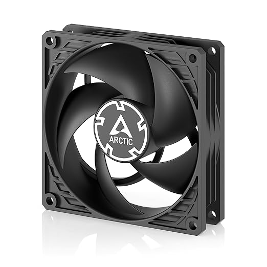 Arctic Ventilator "P9 PWM PST CO", 92mm, 200-3000 RPM, FDB, 39 cfm, 4pin PWM, negru, ACFAN00299A