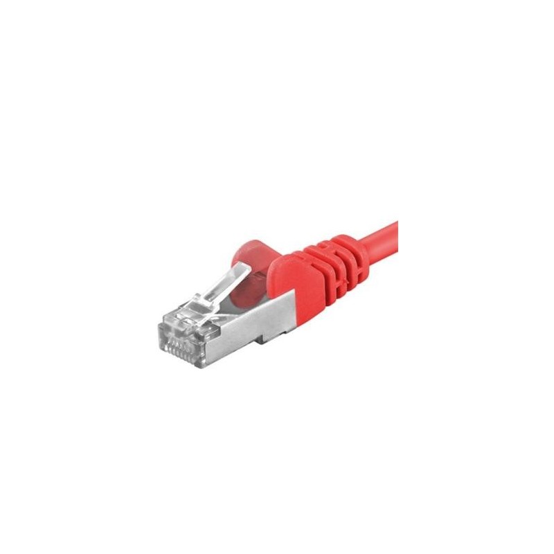 PremiumCord PATCH CORD - UTP SFTP RJ45-RJ45 Cat.6A, 7m, rosu, SFTP-6A-7-R