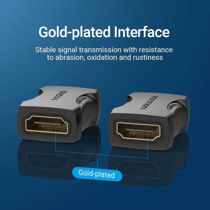 Vention Adaptor video, cupla HDMI (M) la HDMI (M), rezolutie 4K la 60Hz, bidirectional, AIRB0-2 - imagine 3