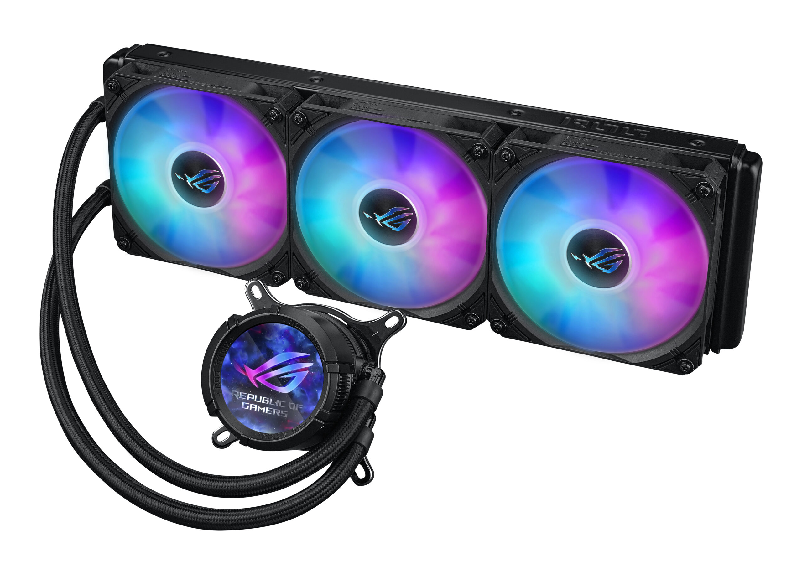 Asus CPU Cooler RS LC III 360 ARGB LCD, ROG STRIX LC III 360 ARGB LCD - imagine 2
