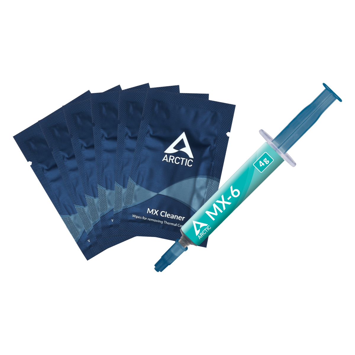 Arctic PASTA SILICONICA MX-6, 4g, cu MX Cleaner 6buc, ACTCP00084A
