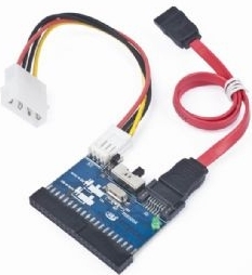 Gembird ADAPTOR S-ATA la/ de la IDE (bi-directional), SATA-IDE-2