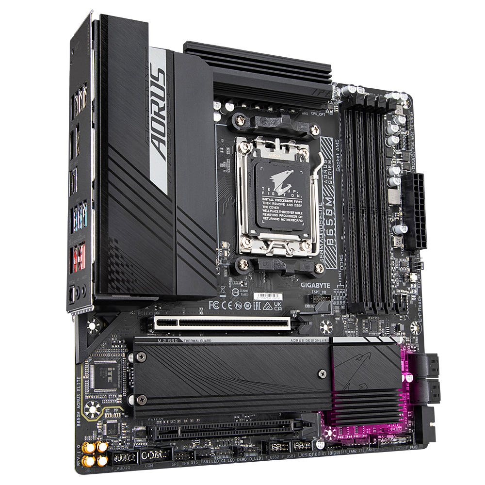 Gigabyte MB 1.3 AM5, B650M AORUS ELITE - imagine 4