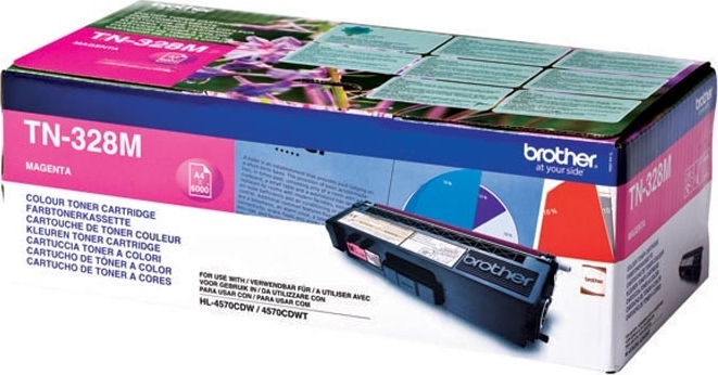 BROTHER Toner Original Magenta pentru HL-4570|MFC-9970|9270, 6K, TN328M