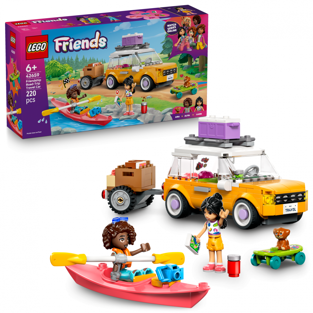 Lego MASINA CALATORII PRIETEN., LEGO42659