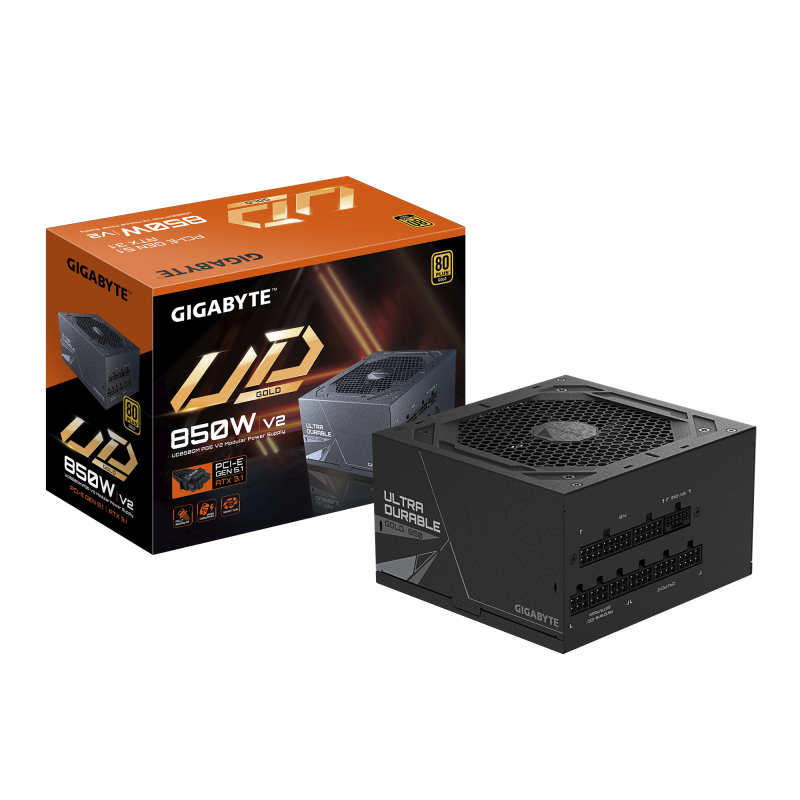 GIGABYTE Sursa UD850GM PG5 V2, 80 PLUS Gold, 850W, GP-UD850GM PG5 V2 EU
