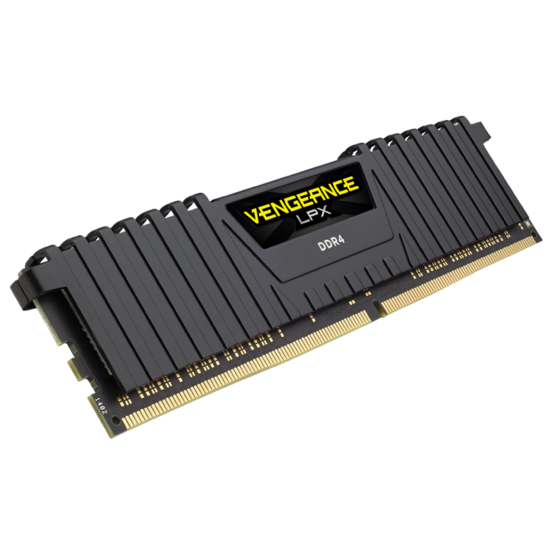 CORSAIR Memorie RAM Vengeance LPX, 16GB DDR4, 3200MHz, CL16, CMK16GX4M1E3200C16
