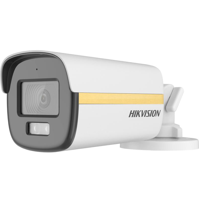 HIKVISION Camera de supraveghere Bullet 2MP ColorVu Dual-light Fixed, DS-2CE12DF3T-LFS(2.8MM)