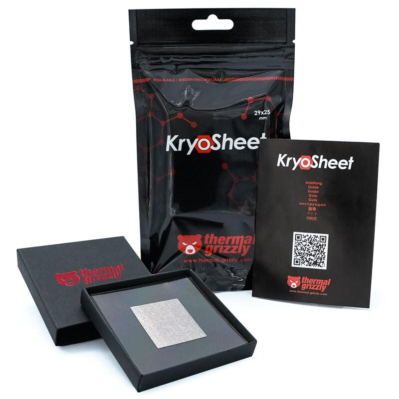 Thermal Grizzly PAD Termic KryoSheet, grafen, 29 x 25 mm, TG-KS-29-25