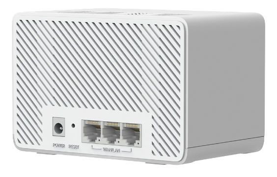 Mercusys MESH, Wi-Fi 7 BE3600, 3× 1 Gbps Ports WAN/LAN, Halo H25BE(2-pack) - imagine 2