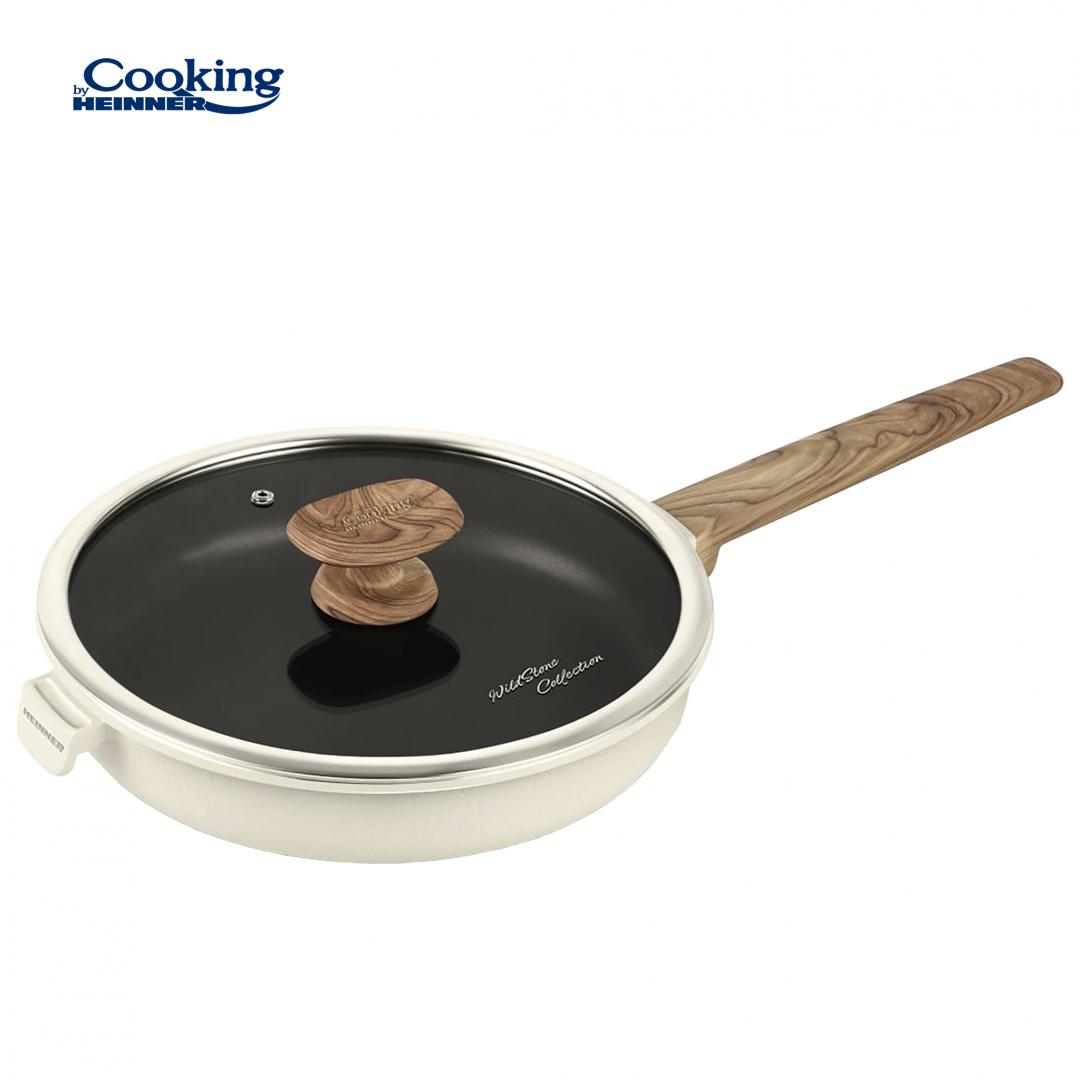 HEINNER TIGAIE ALUMINIU+CAPAC 26x5.5 CM, WILD STONE, COOKING BY, HR-JLG-W26T