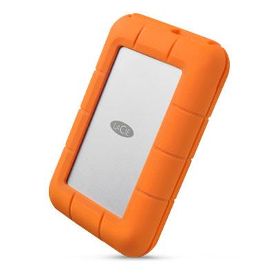 Lacie HDD extern 1 TB, Rugged mini, 2.5 inch, USB 3.0, portocaliu/ argintiu, LAC301558