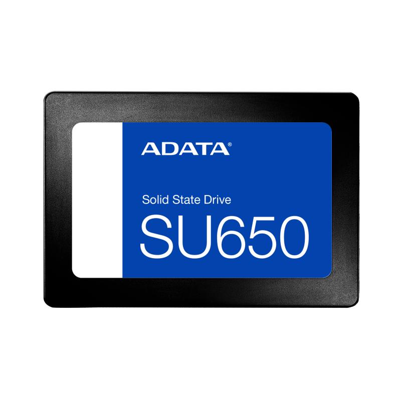 Adata SSD SU650, 2TB, 2.5 inch, S-ATA 3, 3D TLC Nand, R/W: 520/450 MB/s, ASU650SS-2TT-R