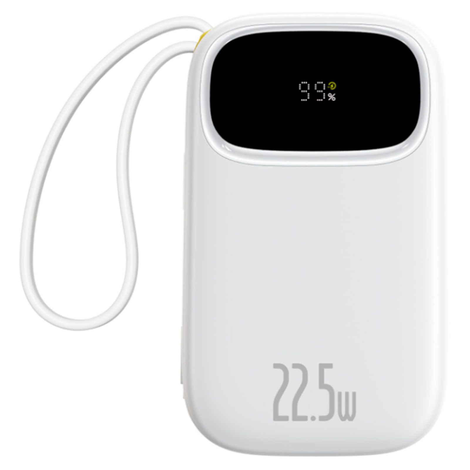 Baseus POWER BANK Qpow3, 20000mAh, 22.5W, 1 x USB, cablu integrat USB Type-C, cablu, P10082107213-00