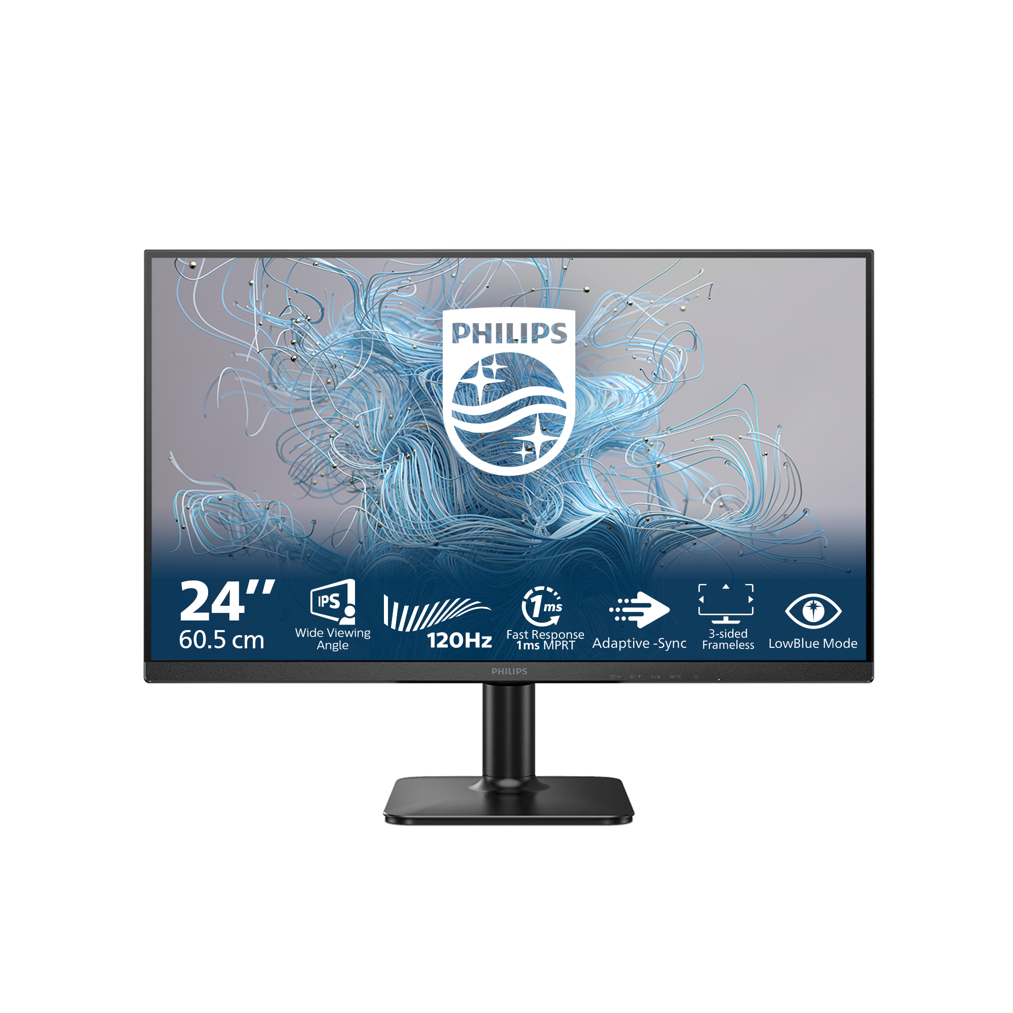 Philips Monitor, 23.8", 1920 x 1080 pixeli, Negru, 24E2N1110/00