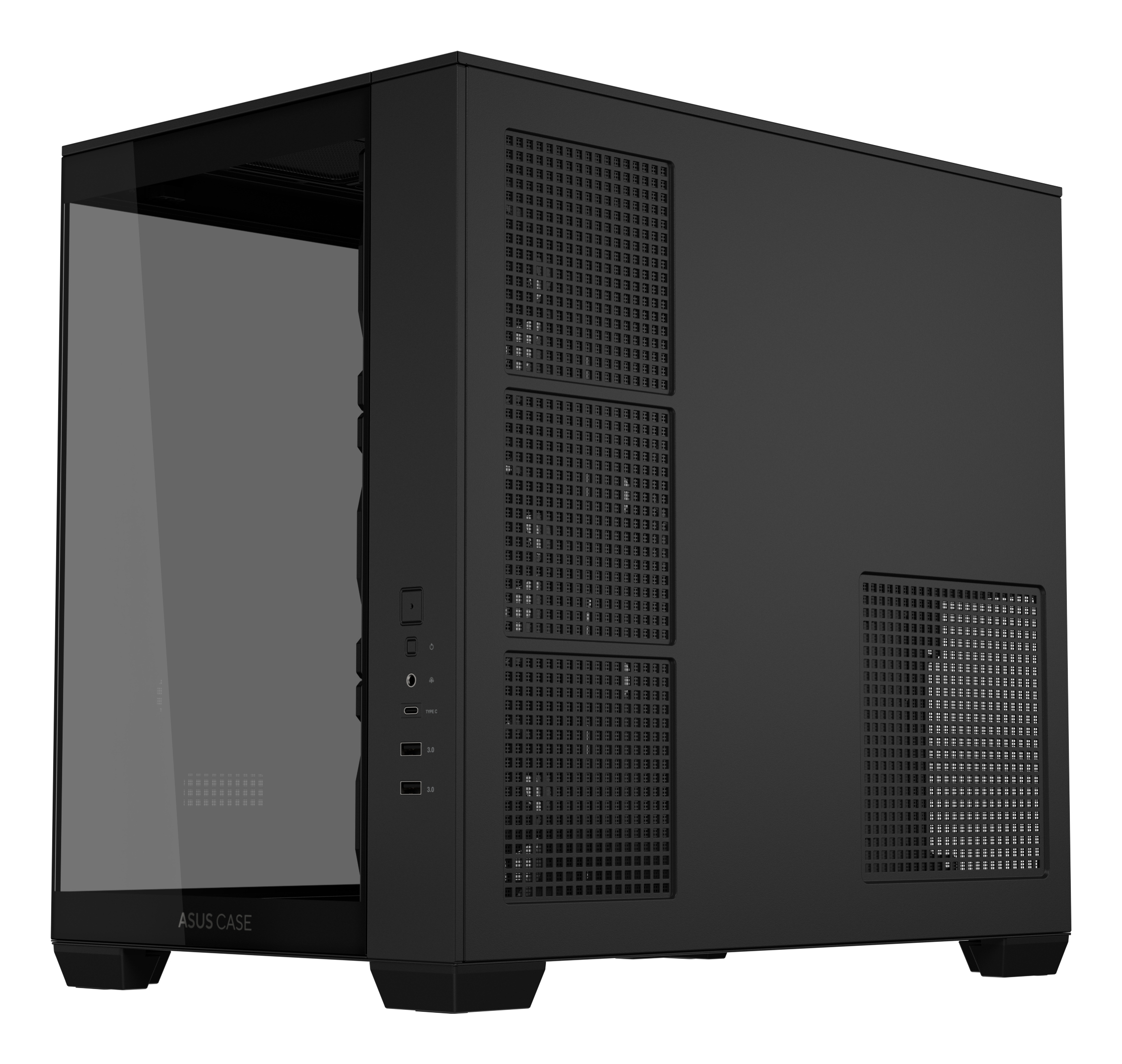 Asus Carcasa, A32 PLUS TG ARGB BLACK - imagine 6