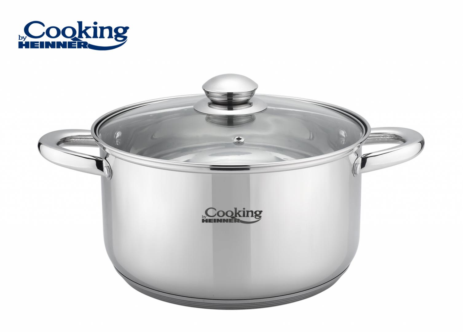 HEINNER SET GATIT DIN INOX 8 PIESE, VICTORIA, COOKING BY, HR-MSF-8PSC - imagine 5