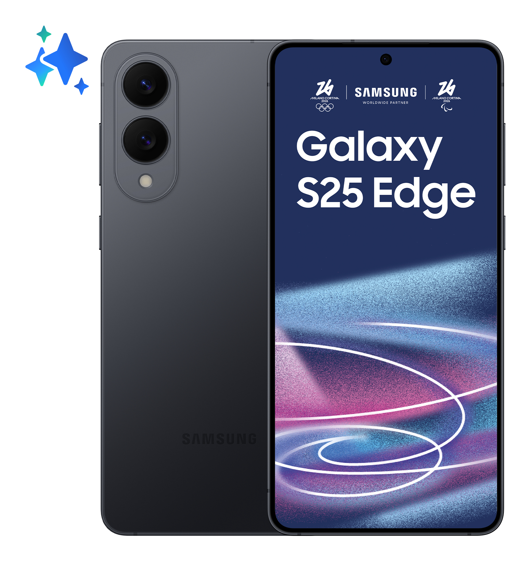 Samsung SG S25 EDGE 5G S937B 6.7" 12/512 DS JBK, SM-S937BZKGEUE