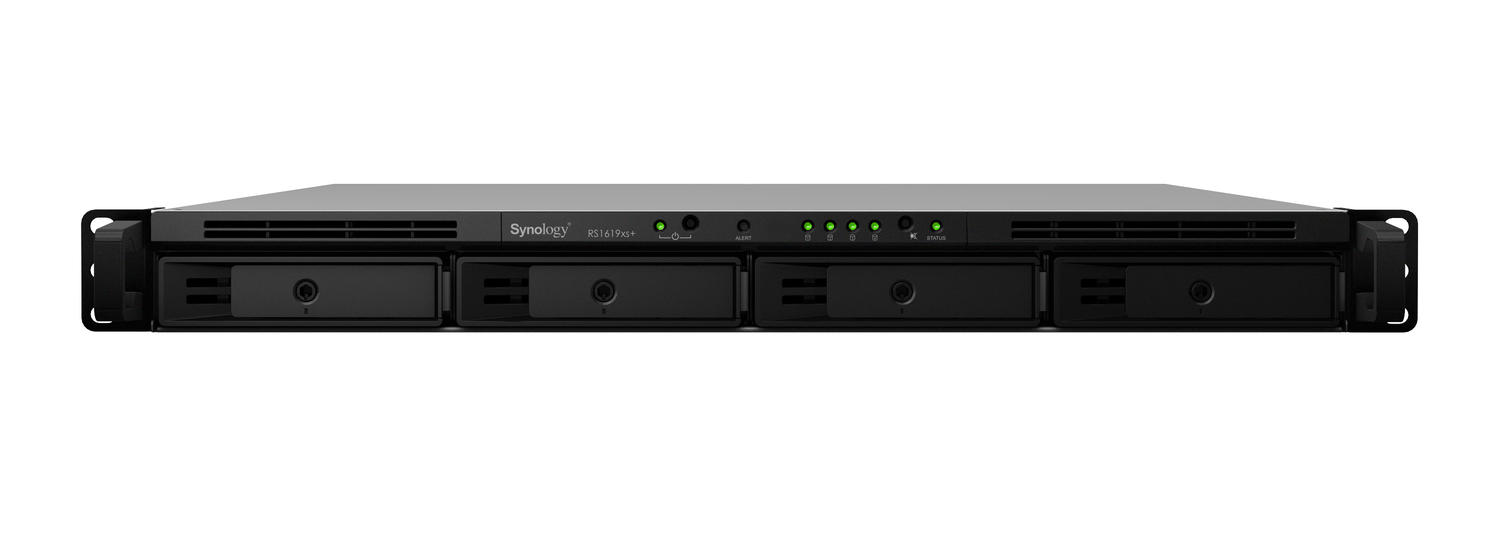 Synology NAS, Rack, HDD x 4 | M.2 S-ATA x 2, capacitate maxima 64 TB, memorie RAM 8 GB, RS1619xs+ - imagine 2