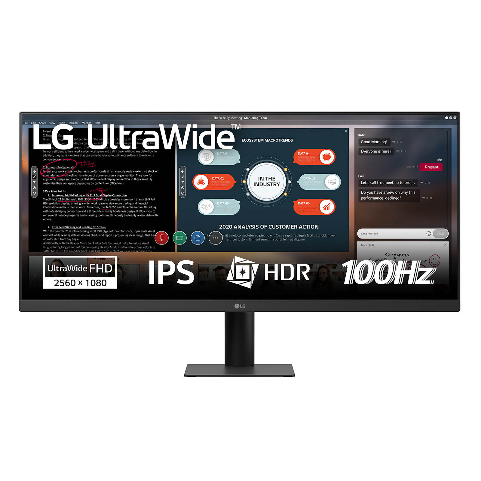 LG MONITOR 29", 29U511A-B.AEU
