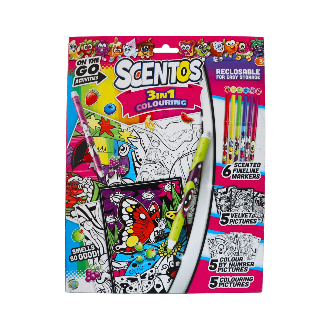 SCENTOS SET PARFUMAT CALATORIE, JUNIOR, 12 buc/set, SCS10533 - imagine 2