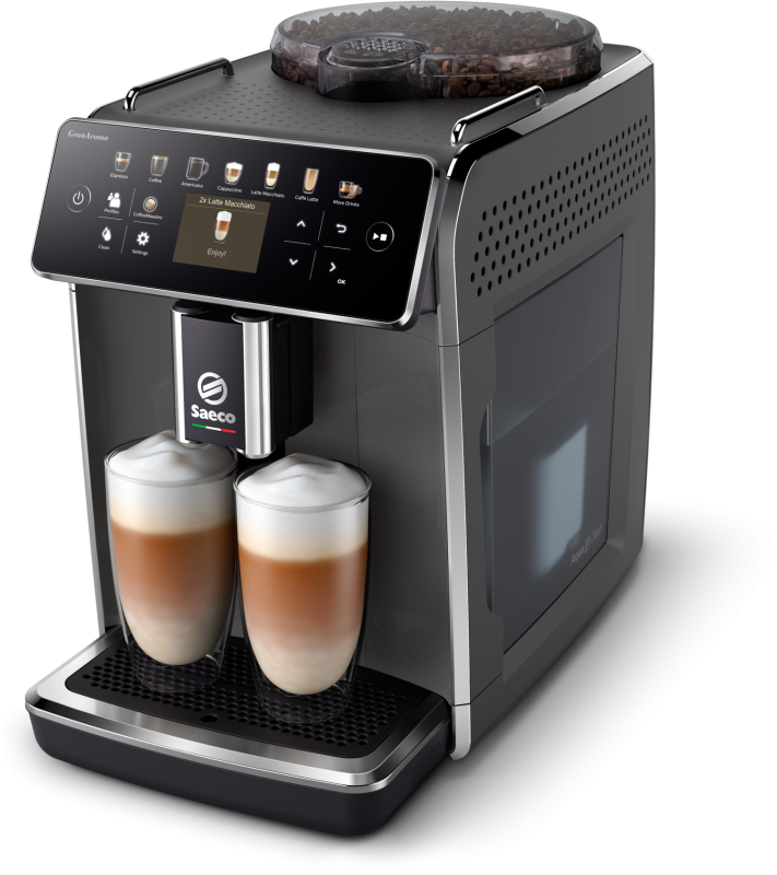 PHILIPS Espressor automat Saeco GranAroma, sistem de lapte Latte Duo, 14 bauturi, 15 bar, SM6580/10