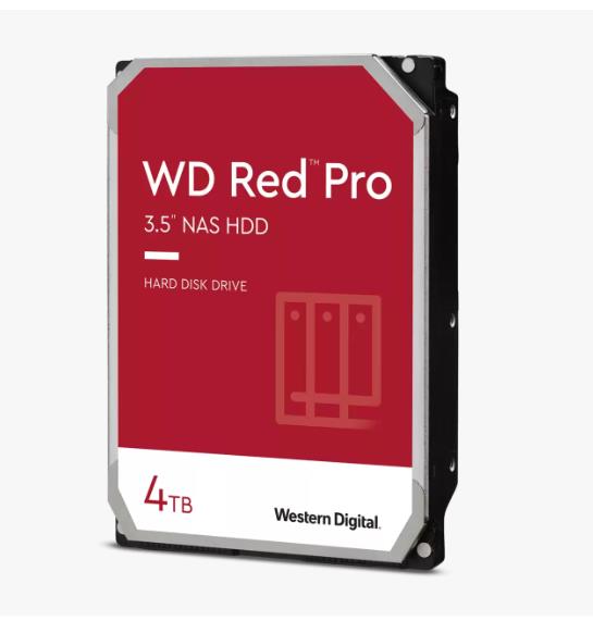 WD HDD SATA 4TB 6GB/S 256MB/RED PRO WDC, WD4005FFBX