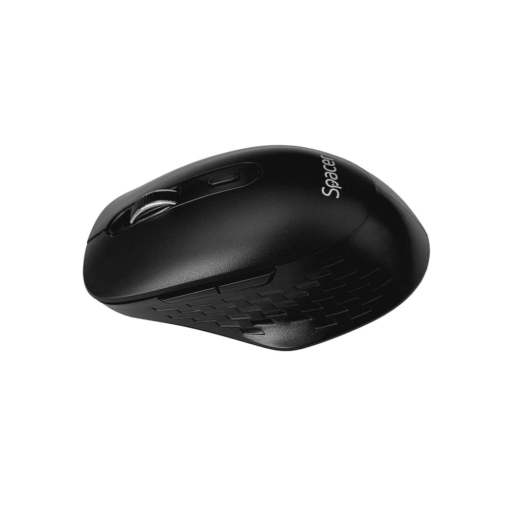 SPACER Mouse Wireless, 1600 dpi, Negru, SPMO-WS02-BT - imagine 3