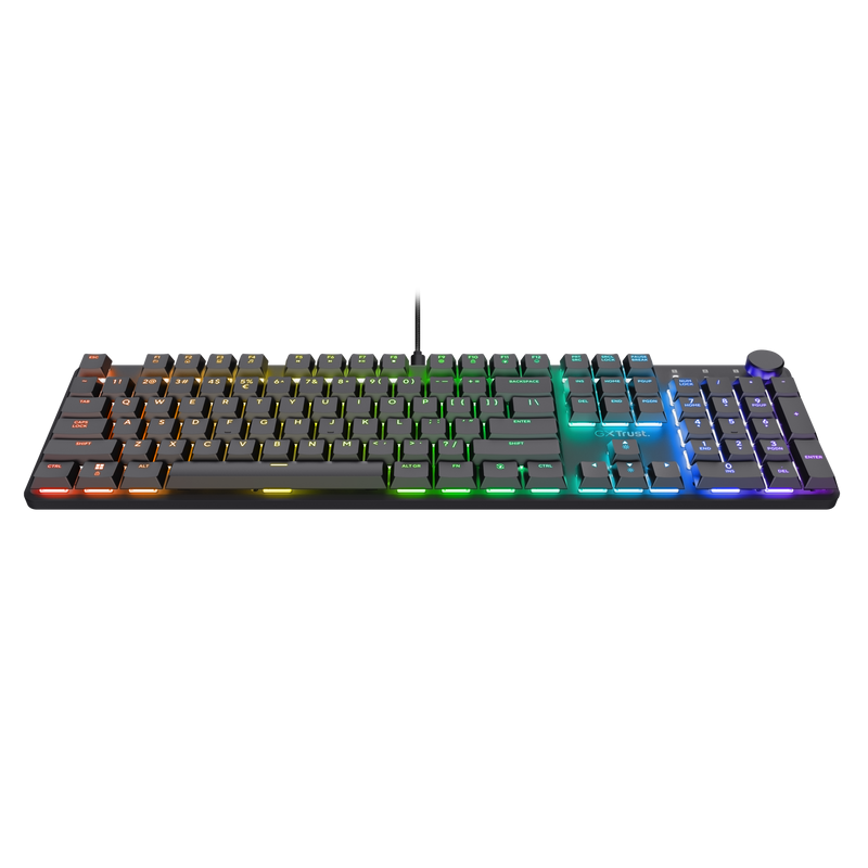 TRUST Tastatura Mecanica Gaming GXT 866 Torix, RGB, USB, Negru, TR-24910 - imagine 2