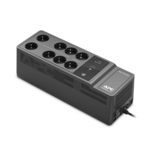 APC UPS, Back-UPS, Line Int. cu management, brick, 850VA/520W, AVR, Schuko x 8, 1 x, BE850G2-GR