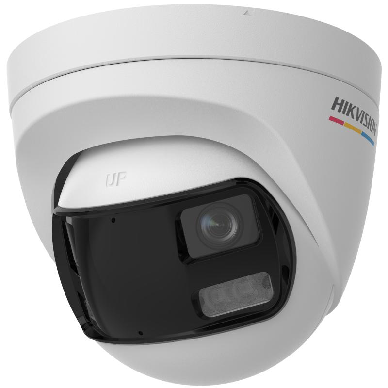 HIKVISION Camera de supraveghere Turret 3K, lentila duala fixa 2.8mm, iluminare, DS-2CE72KF3TP-DLS