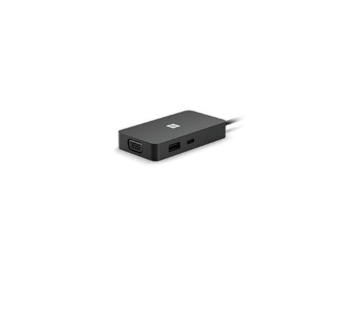 Microsoft MS Surface USB-C Travel Hub COMM DA/FI/NO/SV Hdwr Black, 1E4-00004