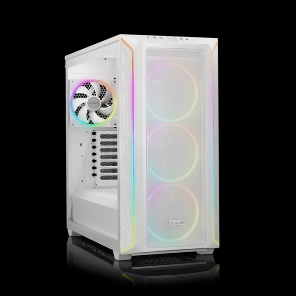 Be Quiet CARCASA Shadow Base 800 FX, middle tower, gaming, fara sursa, PSU shroud, 7 sloturi, BGW64 - imagine 4