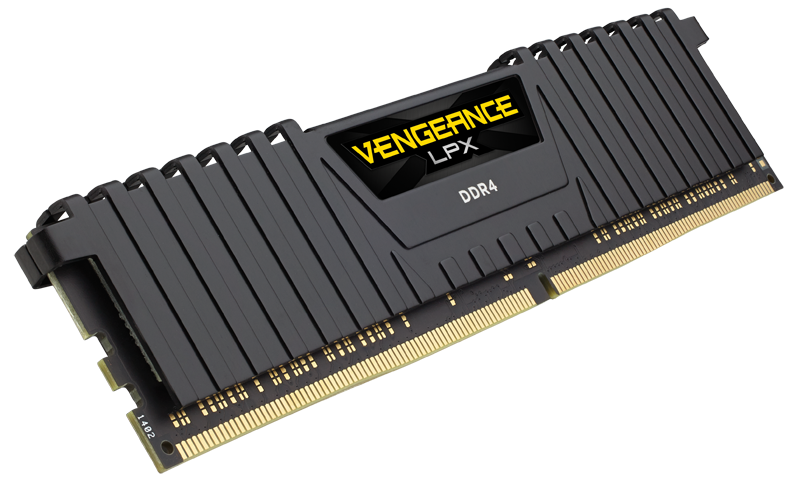 Corsair Memorie DDR DDR4 8 GB, frecventa 3200 MHz, 1 modul, radiator, CMK8GX4M1Z3200C16