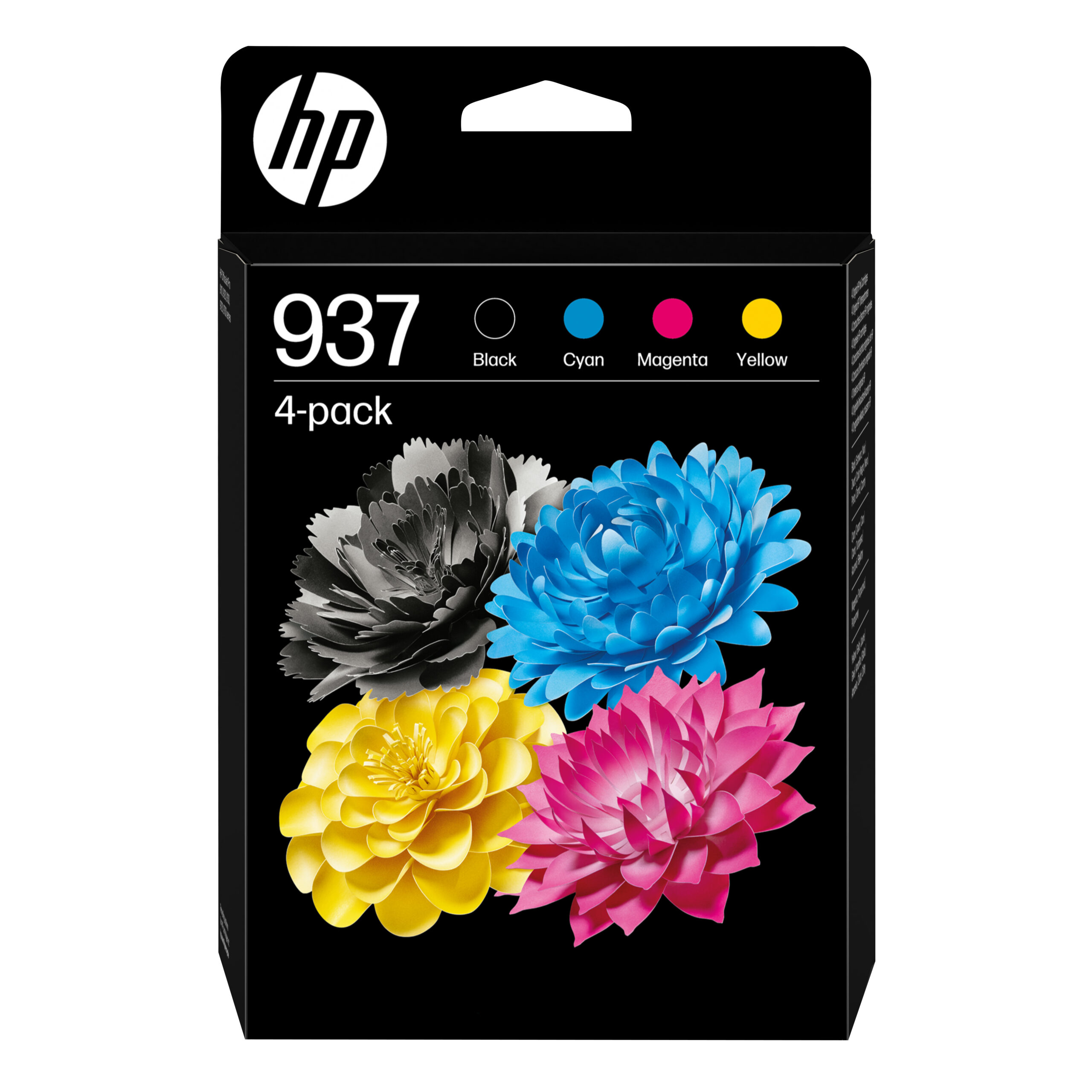 HP Combo-Pack Original CMYK, nr.937 pentru OJ PRO 9110|9120|9130|9720|9730, 3x0.8K,1.25K, 6C400NE