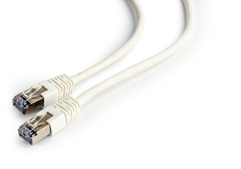 Gembird PATCH CORD FTP Cat6, cupru-aluminiu, 2 m, alb, AWG26, ecranat, PP6-2M/W