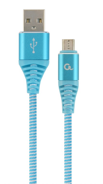 Gembird CABLU alimentare si date, pt. smartphone, USB 2.0 (T) la Micro-USB 2.0, CC-USB2B-AMmBM-1M-VW