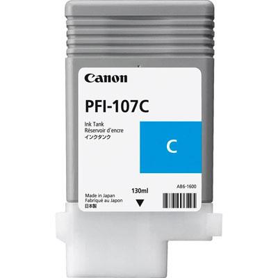 Canon Cartus Cerneala Original Cyan, PFI-107C pentru IPF 670|680|685|770|780|785, NOPP, CF6706B001AA