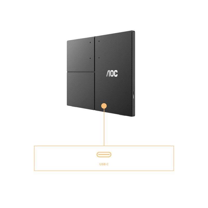 AOC Monitor 16", 16T3EA - imagine 6