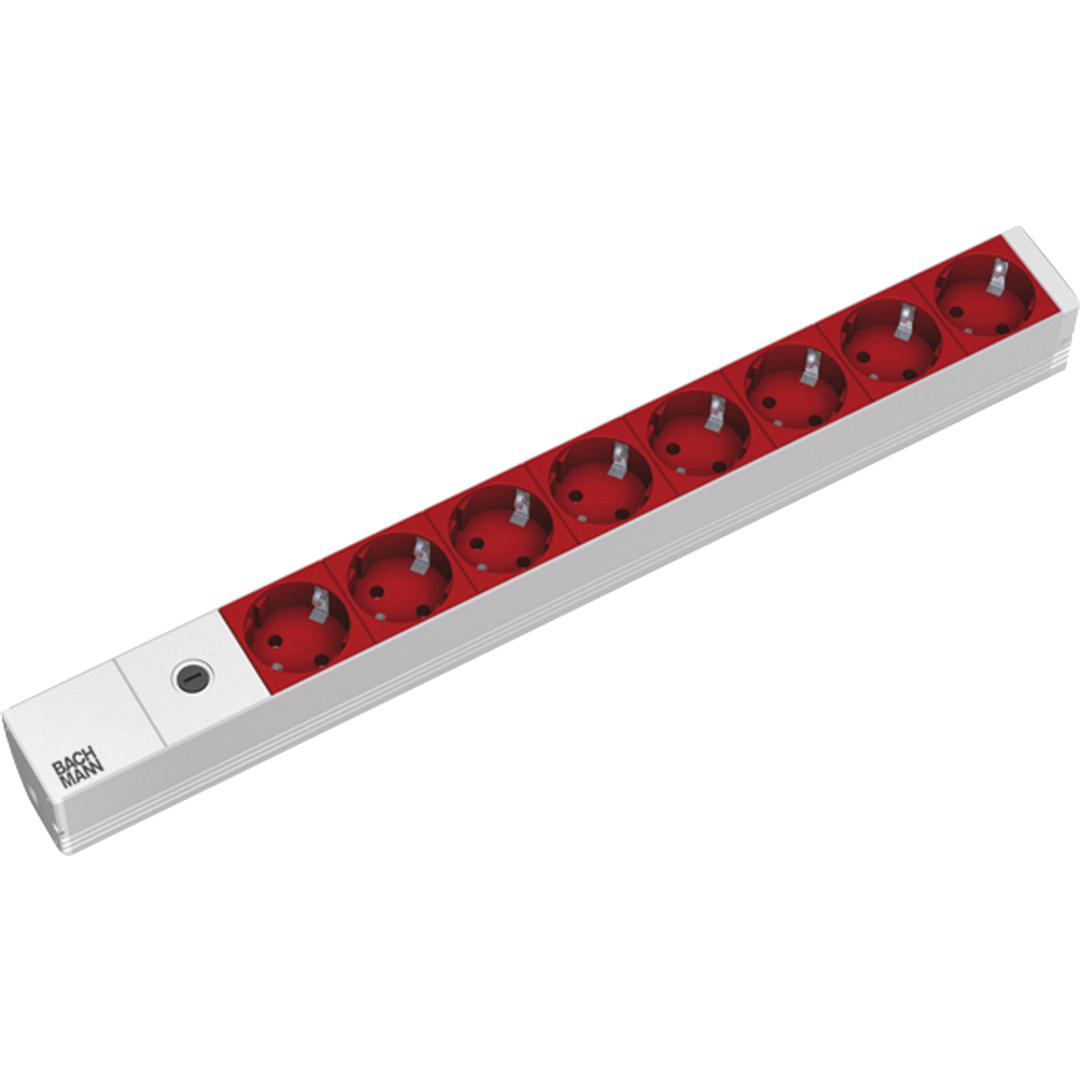 Bachmann BM IT PDU power strip 8x socket 1U, BM-333.410